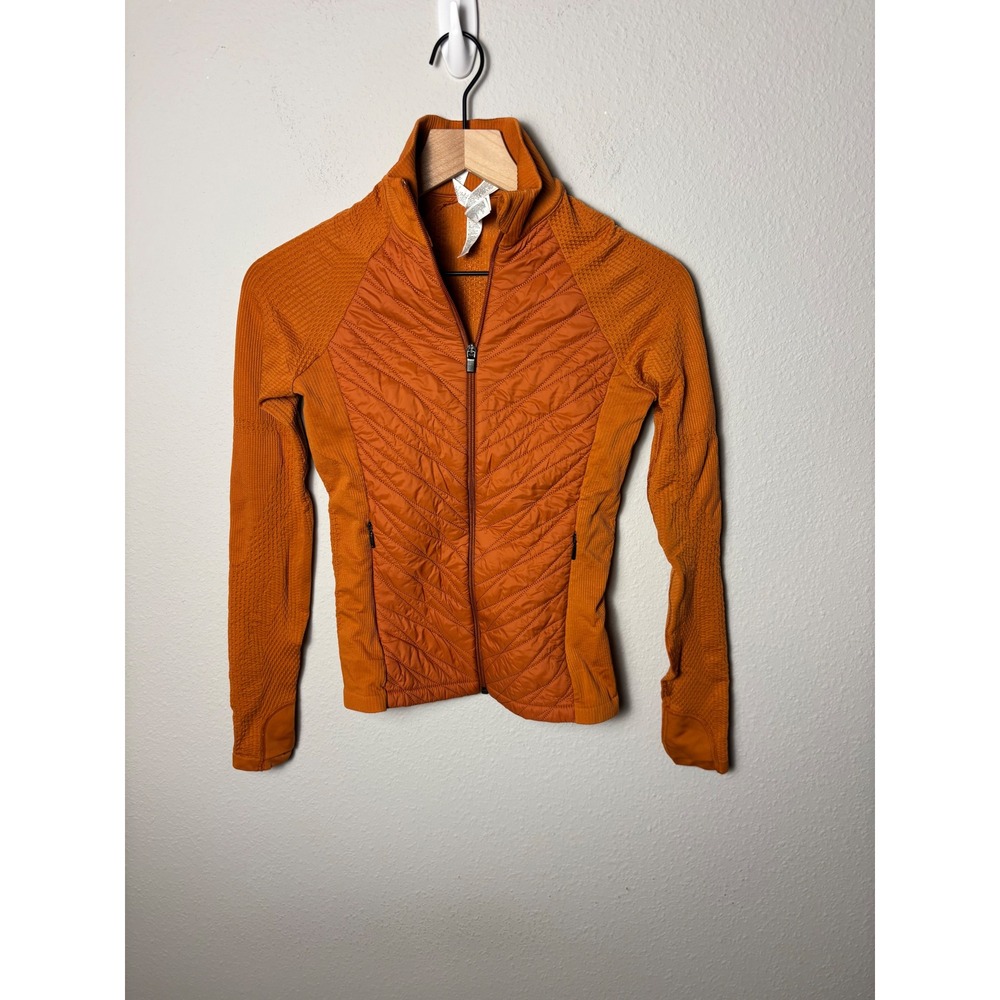 Athleta Flurry Force Insulated PrimaLoft Jacket 2.0 Orange XS 982732-04